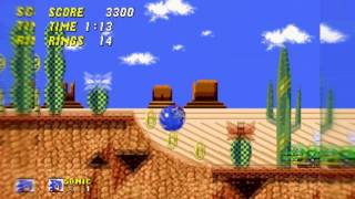 Sonic Mania  Mirage Saloon Zone Act 2 Sega Genesis 16bit Remix [upl. by Garald761]