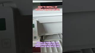 HOW TO INSTALL HP M130NW PRINTER DRIVER  CÁCH CÀI DRIVER MÁY IN HP M130NW [upl. by Aisorbma]