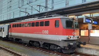 1142 6386 an der S3R3824 in Linz Hbf am 3112024 [upl. by Nosro]