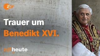 Trauer um Benedikt XVI  ZDF spezial [upl. by Ap675]