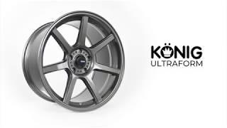 Konig Ultraform In Graphite Gray  Wheel Wednesday [upl. by Major822]