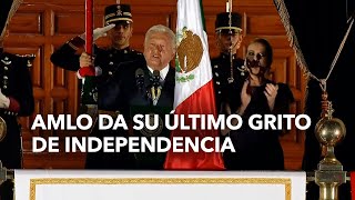 AMLO da su último Grito de Independencia [upl. by Leibrag522]