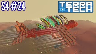 Terratech  Ep24 S4  Moving West  Cargo Plane Built  Terratech v10 Gameplay [upl. by Anastice]