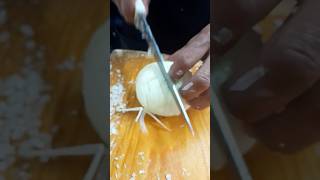 Is this the best onion chopping method ever 🧅🤷🏽‍♂️🤯 With pablitormz [upl. by Anaerda]