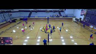 Bloomfield High School vs Woodland Cardinals Womens Varsity Volleyball [upl. by Anglo]