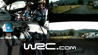 Onboard Latvala vs Neuville SS05  ADAC Rallye Deutschland 2013 [upl. by Lorri]