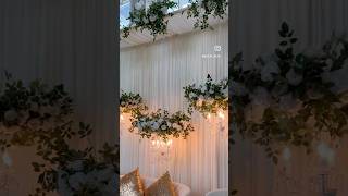 DIY  Floral Hoops with chandeliers [upl. by Tanberg]