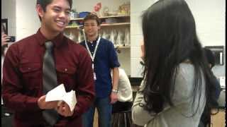 Cute surprise prom proposal PROM 2013 [upl. by Lirrehs]