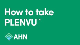 Plenvu® Prep Instructions I Colonoscopy I AHN [upl. by Bicknell]