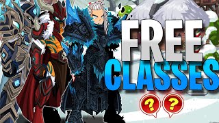 AQW FREE Classes EASY to Get Frostval [upl. by Therese]