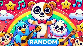 Random Kids Song Sing Along to a Fun and Catchy Tune 🎶 [upl. by Lebama]