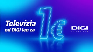 Výhodná ponuka od DIGI len za 1 € [upl. by Calypso]