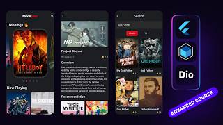 Build Movie App With Flutter  Clean Architecture Bloc API Dio [upl. by Aehta961]