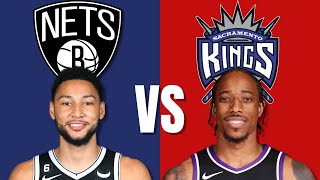 Brooklyn Nets vs Sacramento Kings  LIVE Scoreboard  NBA Regular Season 202425 [upl. by Fabiano]