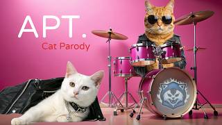 ROSÉ amp Bruno Mars  APT Cat Parody 아파트 고양이 패러디 [upl. by Habeh]