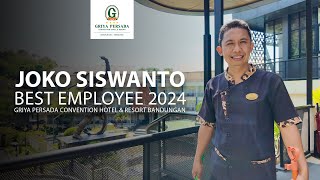 BEST EMPLOYEE GRIYA PERSADA CONVENTION HOTEL amp RESORT BANDUNGAN 2024 [upl. by Arikat585]