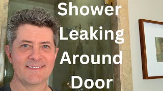 Shower Leaks Around Door [upl. by Lemcke]