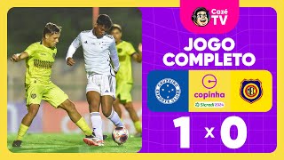 JOGO COMPLETO CRUZEIRO X MADUREIRA  SEGUNDA FASE  COPINHA 2024 [upl. by Chas18]