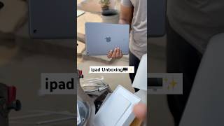 Apple ipad 9th Gen space grey unboxing ✨ ipad apple travel shorts viralvideo trending love [upl. by Chlo]