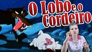 O Lobo Mau e o Cordeiro  Historinhas para Acordar  Tia Tina [upl. by Arahk]