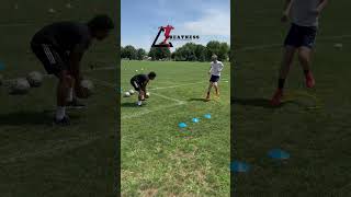 Technical Warm Up soccer football development agility shorts viralvideo explore [upl. by Dustman355]