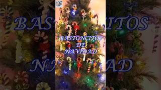 🎄BASTONCITOS JUGUETE ÁRBOL NAVIDAD DE LIMPIAPIPASdecoracionnavidad bastoncitosnavidad christmas [upl. by Redla540]