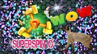 GOLD SPINNER FIDGET GAME SUPERSPIN IO I IN TOP 1 PLACE [upl. by Allmon]