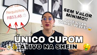 CUPOM SHEIN PARA USAR EM ABRIL 2024 [upl. by Jemmy]