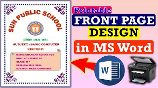 Purple Border Designs💜Project Work DesignsA4 SheetAssignment Front Page Design for School Project [upl. by Ekal]