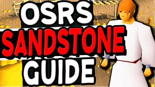 The Ultimate Sandstone Mining Guide Old School Runescape [upl. by Vil]