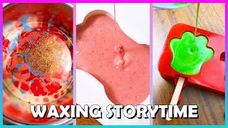 Satisfying Waxing Storytime 70 SMILEY FACE KILLER ✨😲 Tiktok Compilation [upl. by Hogle]