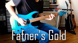 Amon Amarth  Fafners Gold Guitar Cover The way Olavi plays it [upl. by Altman]