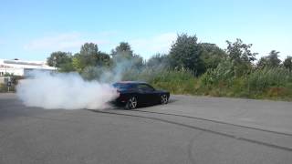 Dodge Challenger SRT 8 392 HEMI Brutal Burnout [upl. by Douville]