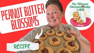 🍪 Peanut Butter Blossom Cookies 🥜 🍫 [upl. by Birck]