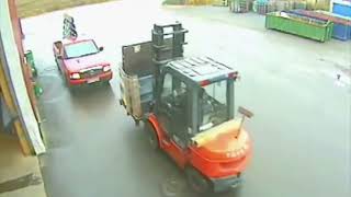 Forklift fail compilation [upl. by Anohr]