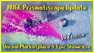 HUGE Prismatiscape Plugin News Unreal Marketplace Launch  SALE [upl. by Iluj758]