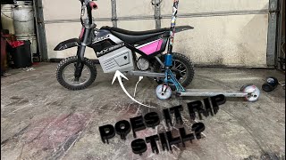 Does The Mx350 Razor Dirt Bike Still Rip [upl. by Droffilc998]