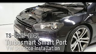 Turbosmart Smart Port BlowOff Valve  Volkswagen Scirocco R  Installation [upl. by Galina]