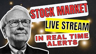 Stock Market Live Stream RealTime Stock Alerts  How to Trade Stocks Live [upl. by Ahsertal]