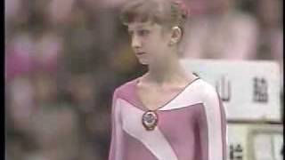 Vera Kolesnikova FX 1985 Chunichi Cup AA [upl. by Ange]