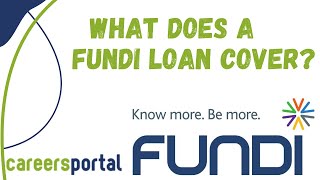 What Does A Fundi Student Loan Cover  Careers Portal [upl. by Yellhsa]