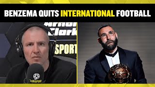 BENZEMA QUITS INTERNATIONAL FOOTBALL 🔥 talkSPORTs Andy Brassell reveals all [upl. by Oguh]