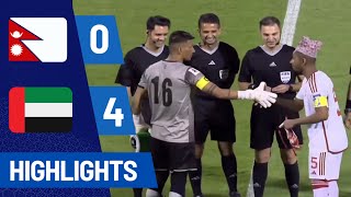 UAE Vs Nepal Highlights  World Cup Qualifiers 2026 [upl. by Dust279]