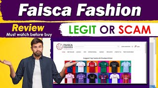 Faisca Fashion Review Legit Or Scam  Faisca Fashion Scam with Proofs [upl. by Clancy]