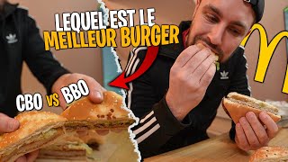 CBO vs BBO lequel je préfère  je commande les deux chez Mcdo pour goûter [upl. by Burger]