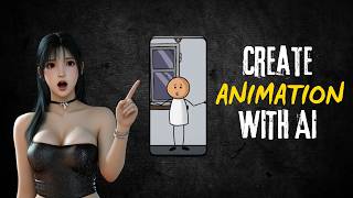 Create Animation Video With AI  Stickman Animation [upl. by Daahsar885]