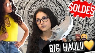 HAUL SOLDES • Nike Bershka Tally Weijl♡ [upl. by Valerlan435]