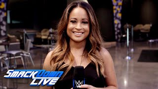 Sasha Banks amp Bayley to face The IIconics tonight on SmackDown LIVE WWE Exclusive March 19 2019 [upl. by Eimaj]