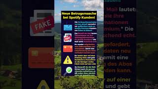 Neue Betrugsmasche bei Spotify [upl. by Fira]