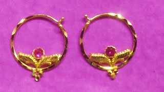 how to make gold baby earring making [upl. by Maureene]